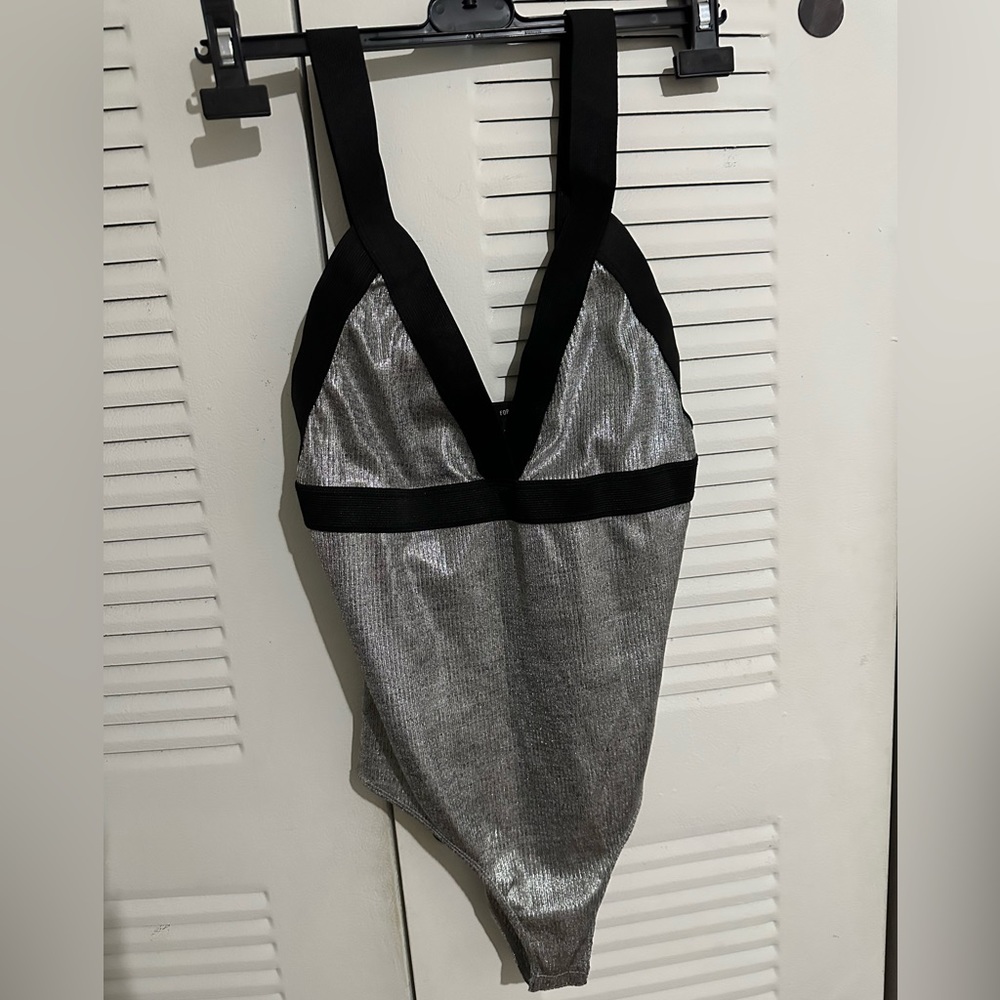 Forever 21 metallic body suit. Size large.